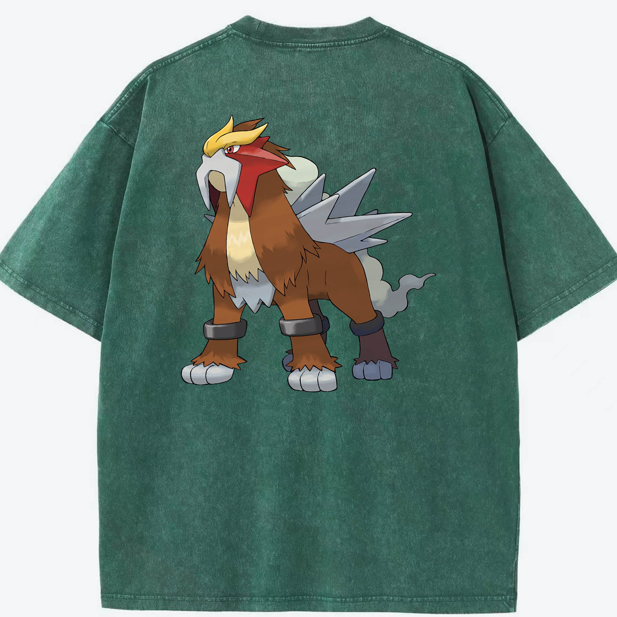 （画像用） ポケットモンスター Pokémon 綿100% ヴィンテージ風 半袖Tシャツ（背面プリント）